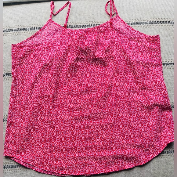 Faded Glory multicolored red and white tank top size XL - Picture 2 of 3